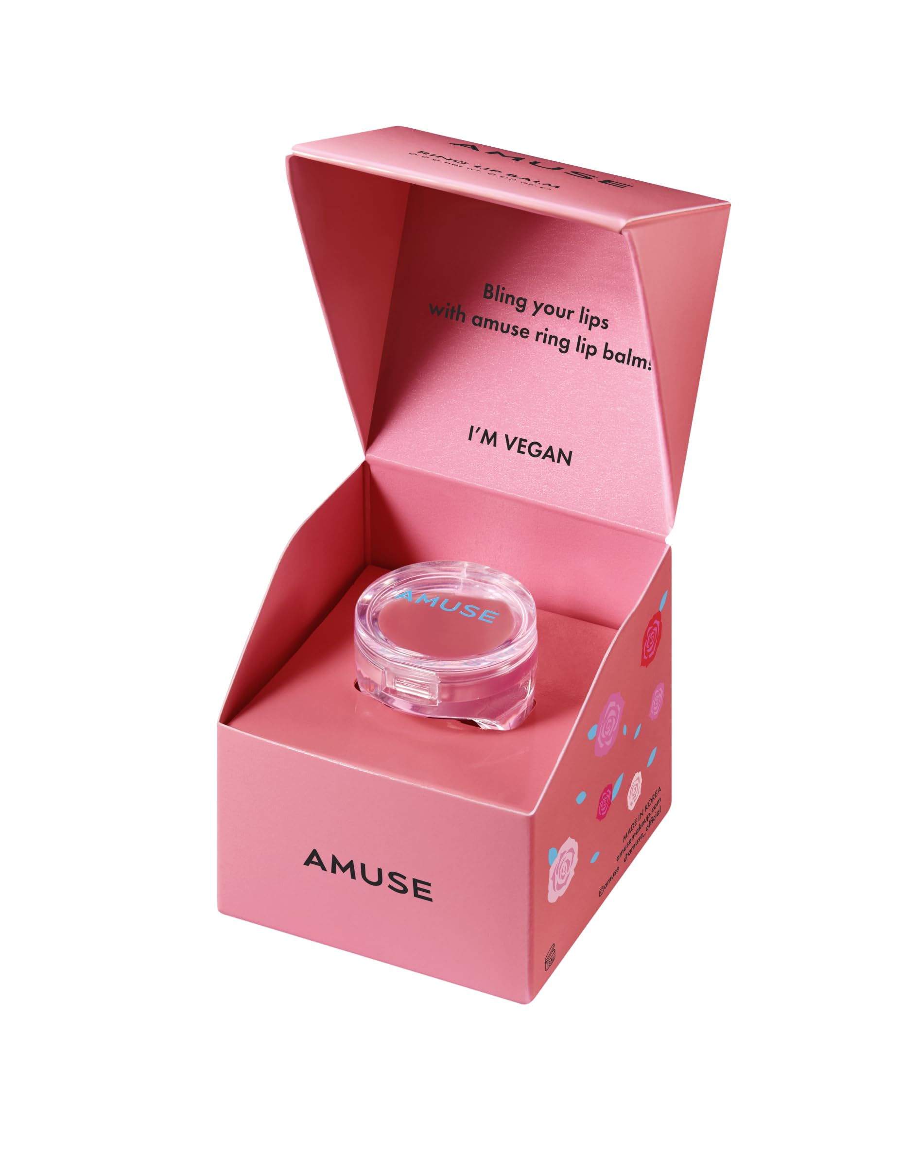 AMUSE RING LIP BALM 03 ROSE RING