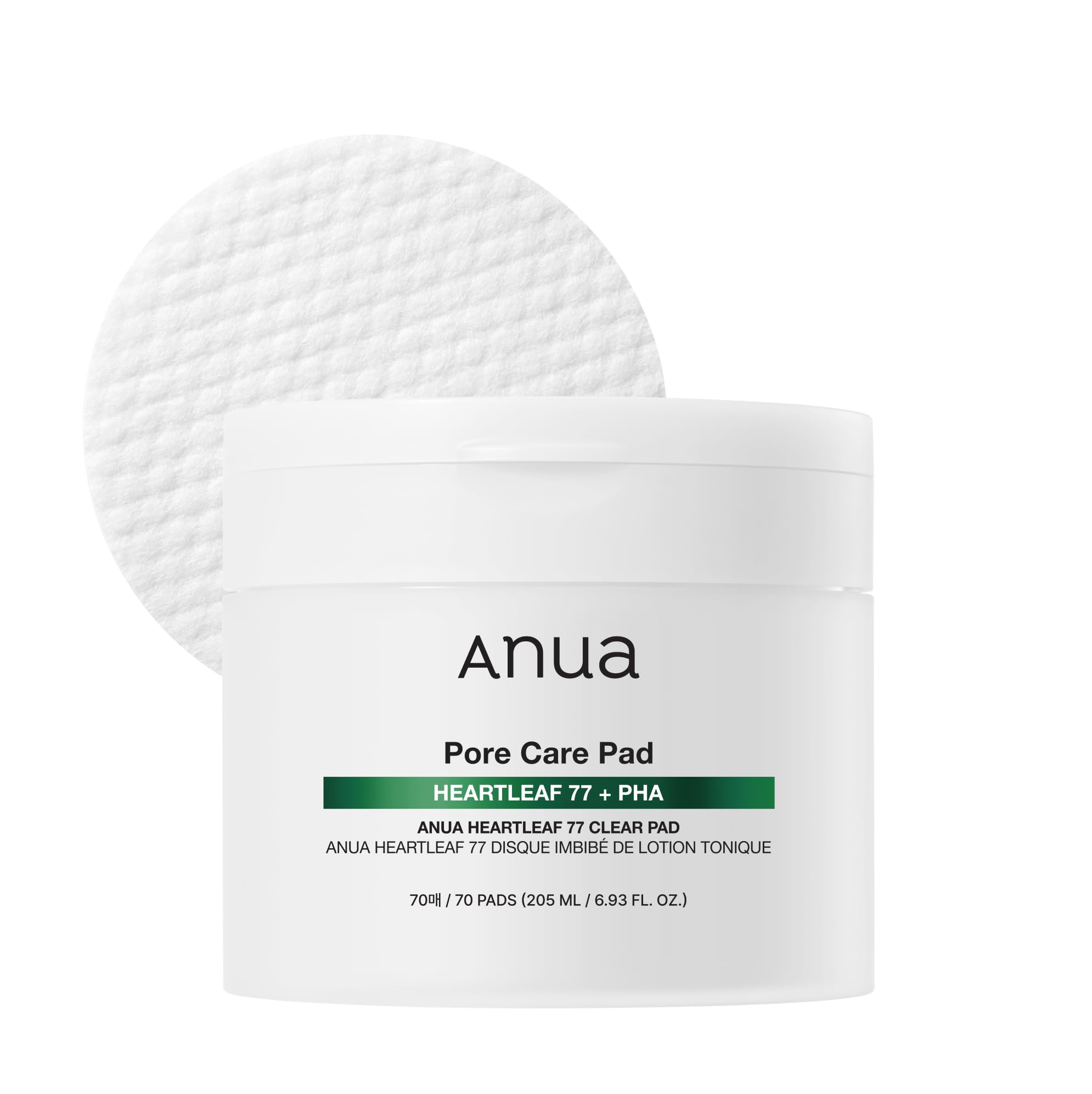 ANUA HEARTLEAF 77 CLEARPAD 205ml (70EA)