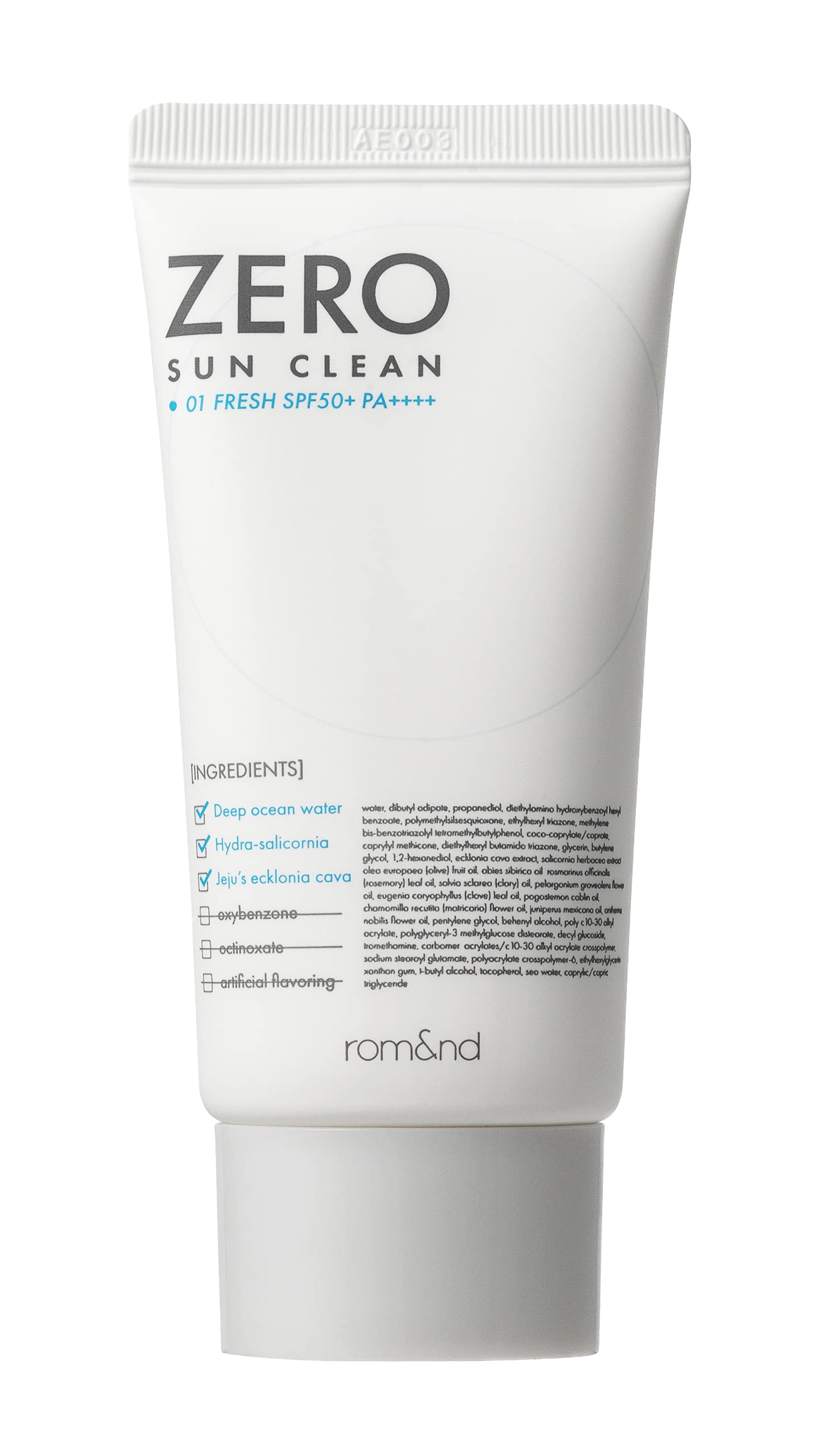 rom&nd ZERO SUN CLEAN 01 FRESH