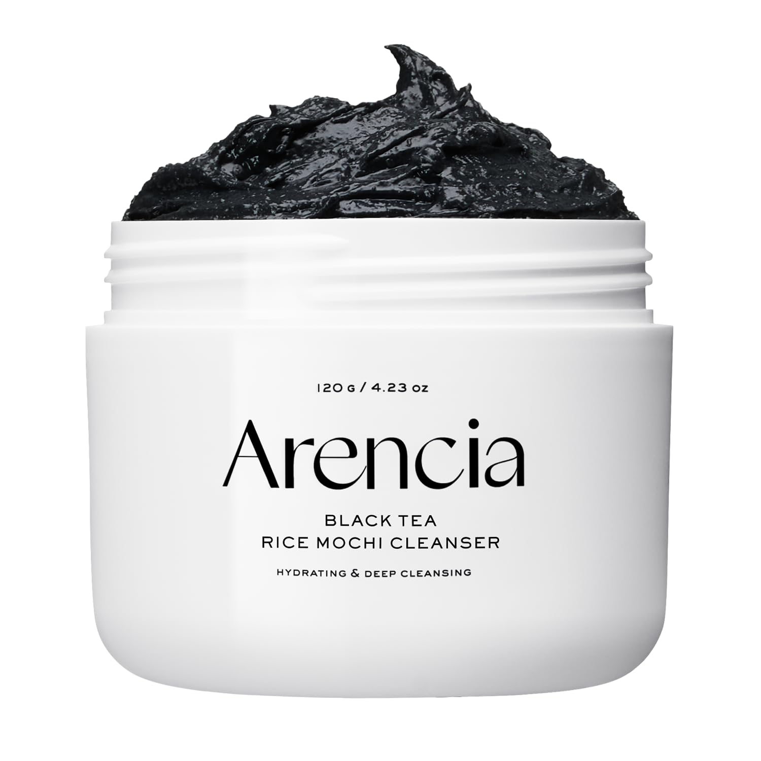 Arencia Black Tea Rice Mochi Cleanser 120g
