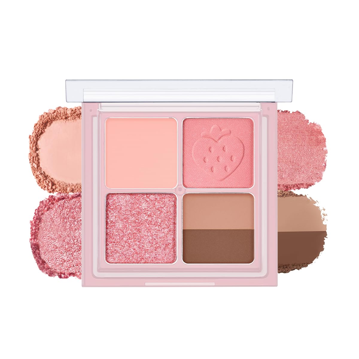 PERIPERA INK POCKET SHADOW PALETTE 08 STRAWBERRY IN MUTE