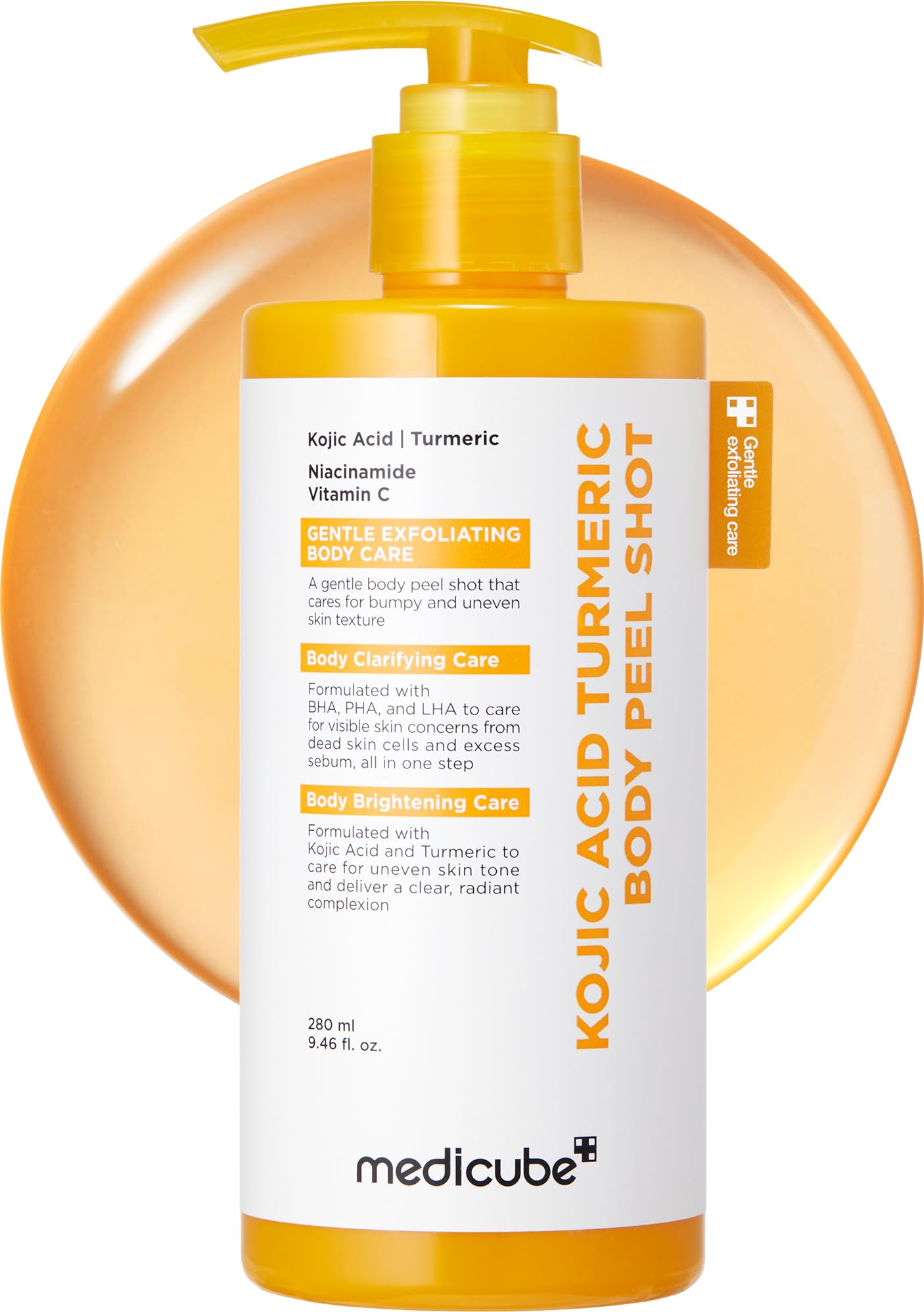 KOJIC ACID TURMERIC BODY PEEL SHOT 280ml
