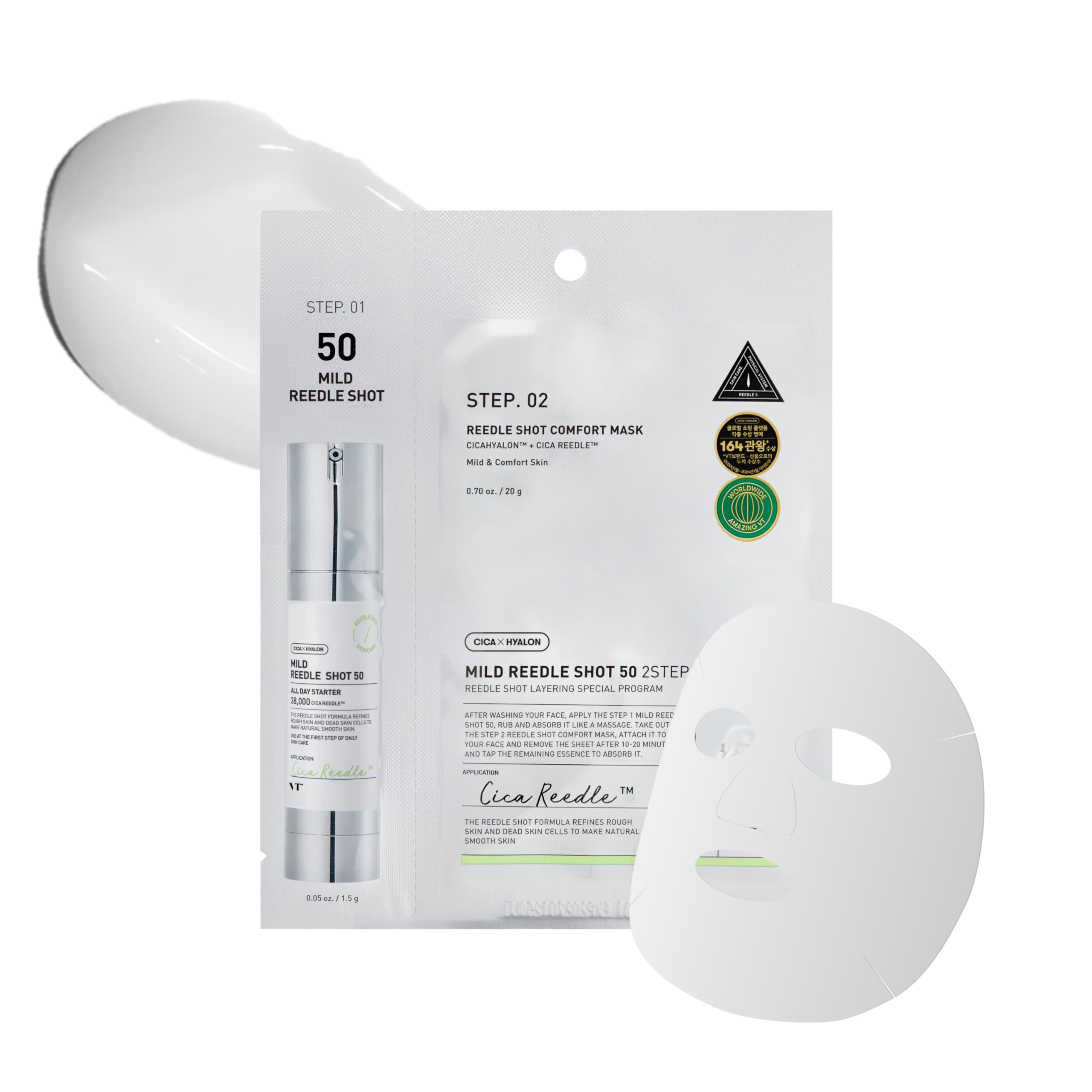 VT MILD REEDLE SHOT 50 2-STEP MASK