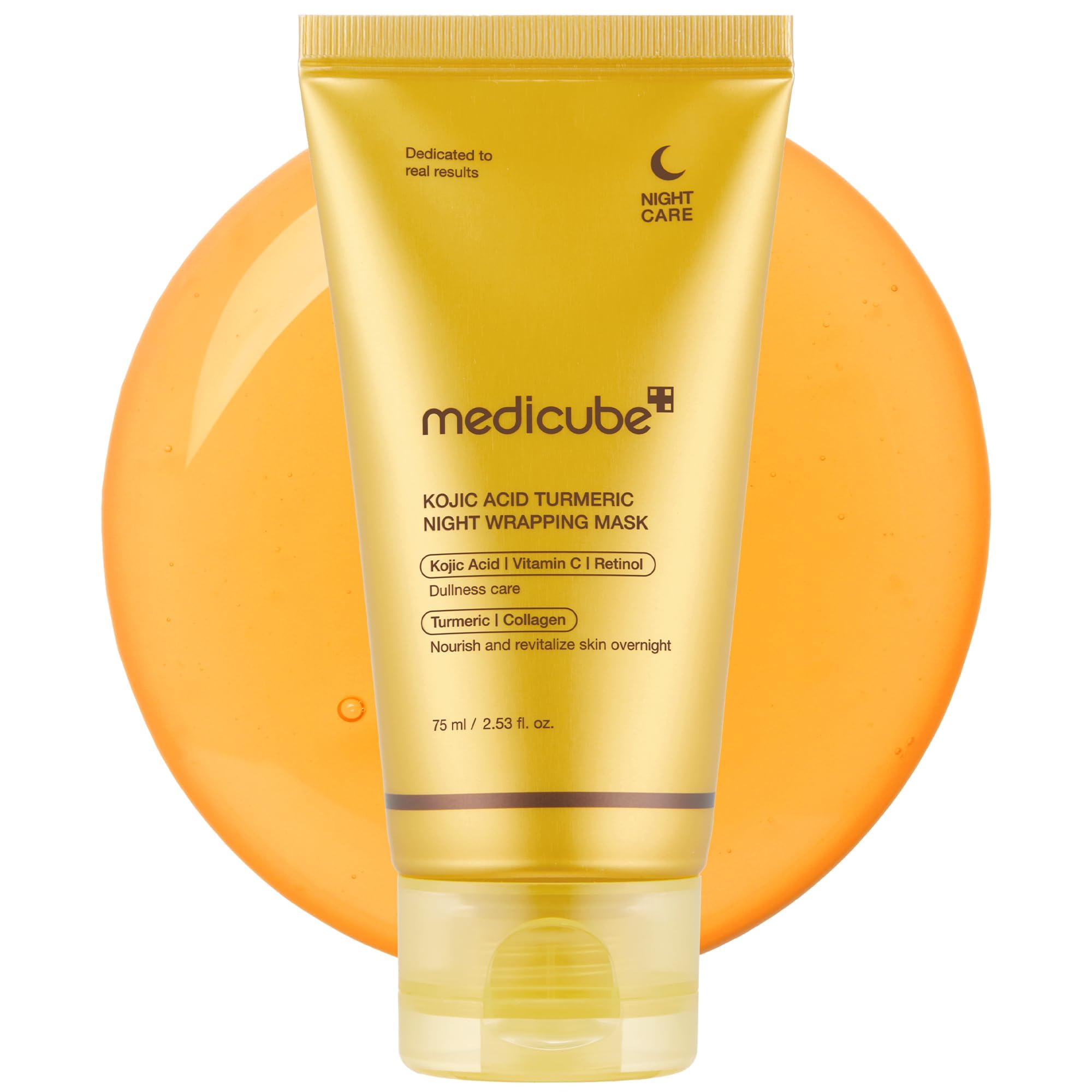 KOJIC ACID TURMERIC NIGHT WRAPPING MASK 75ml
