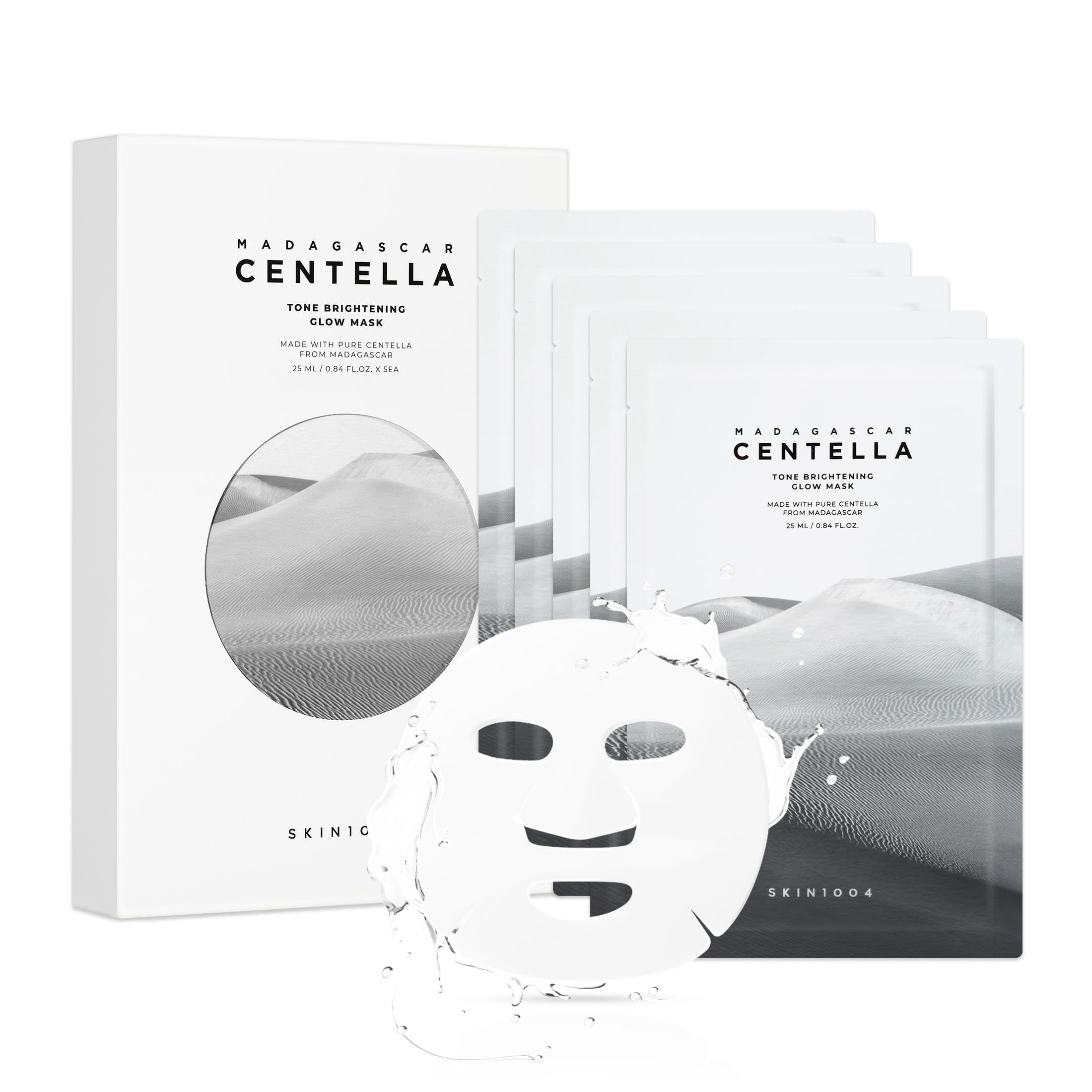 SKIN1004 Madagascar Centella Tone Brightening Glow Mask 25ml*5