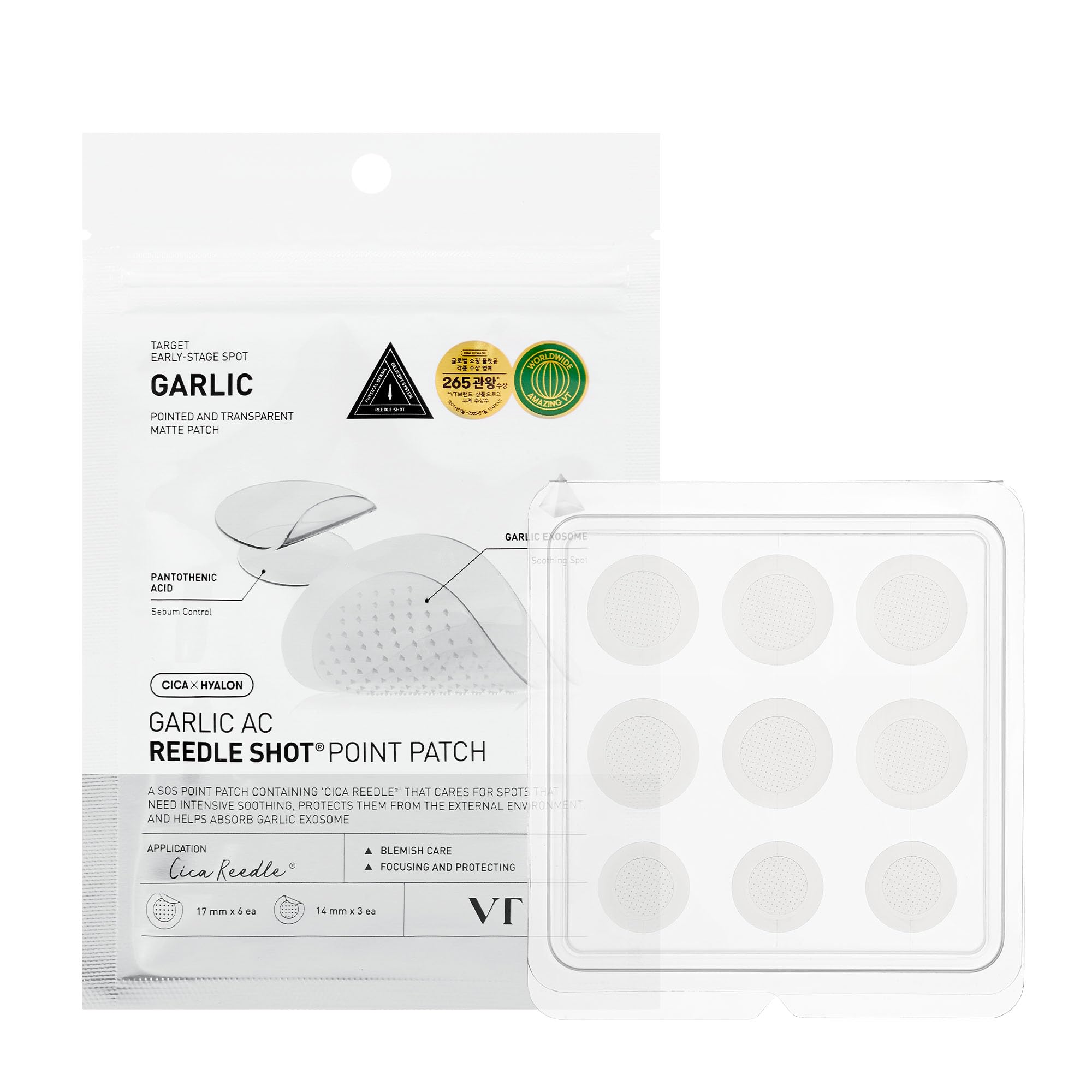VT GARLIC AC REEDLE SHOT POINT PATCH