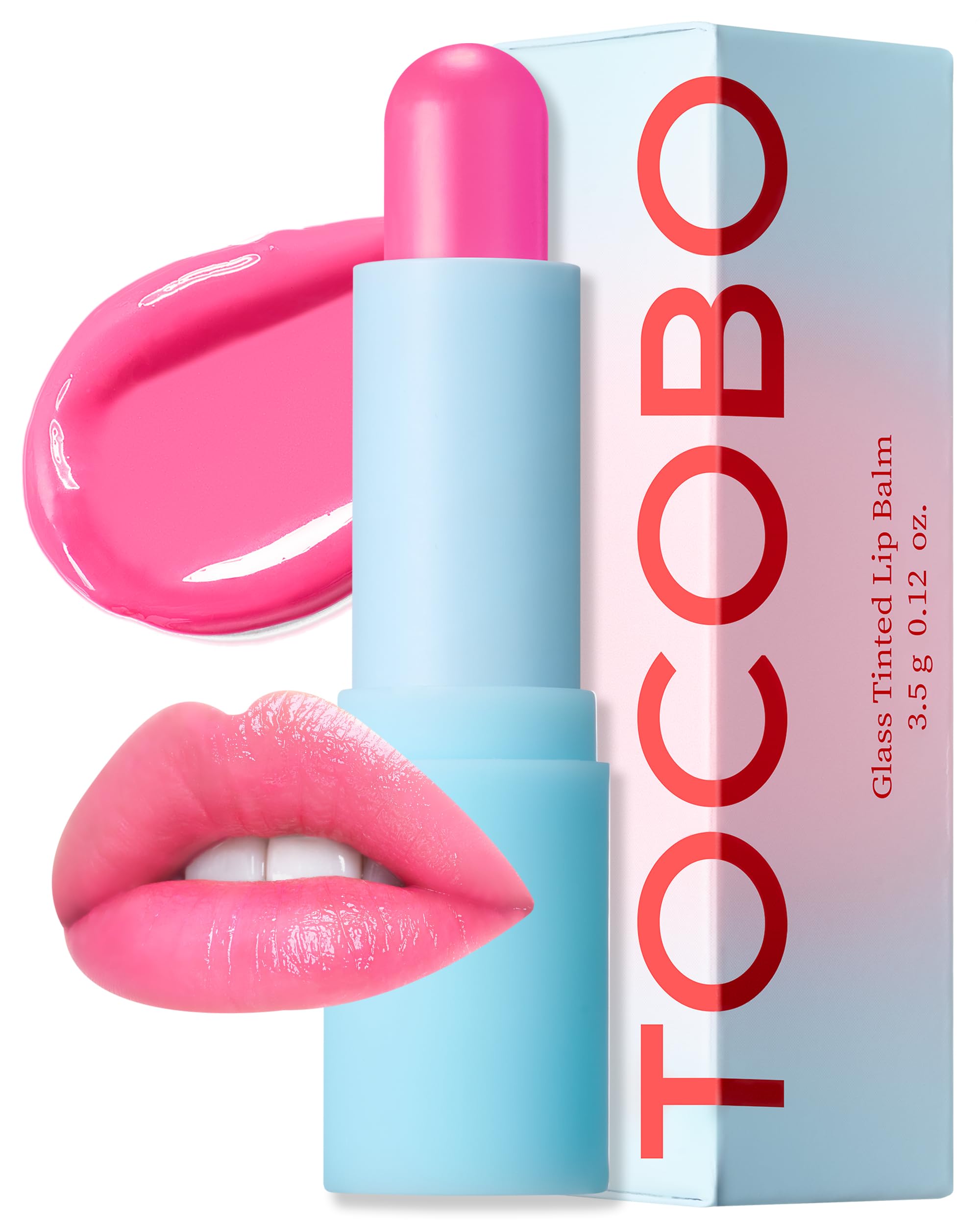 GLASS TINTED LIP BALM 012 Berry Pink 3.5g