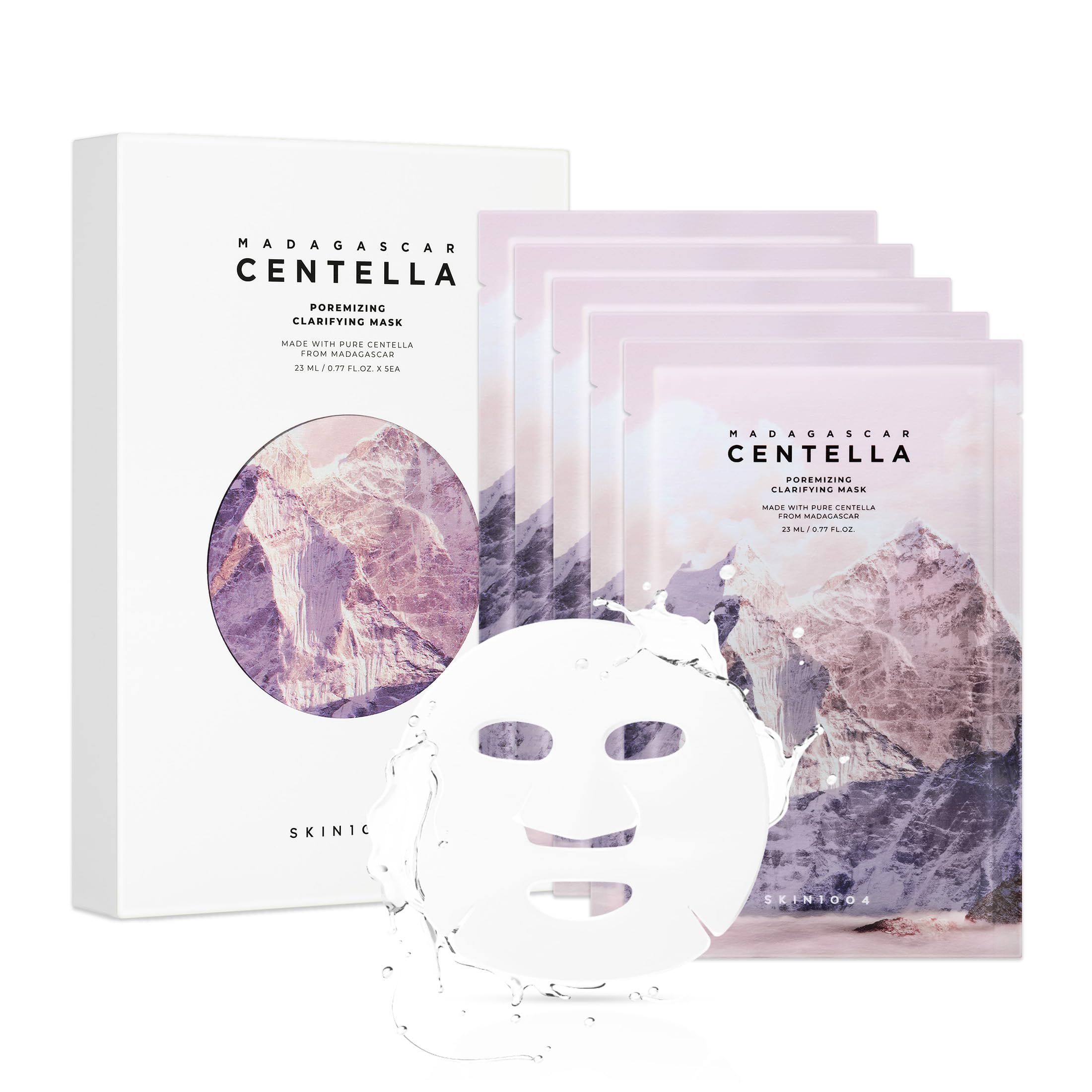 SKIN1004 Madagascar Centella Poremizing Clarifying Mask 23ml*5