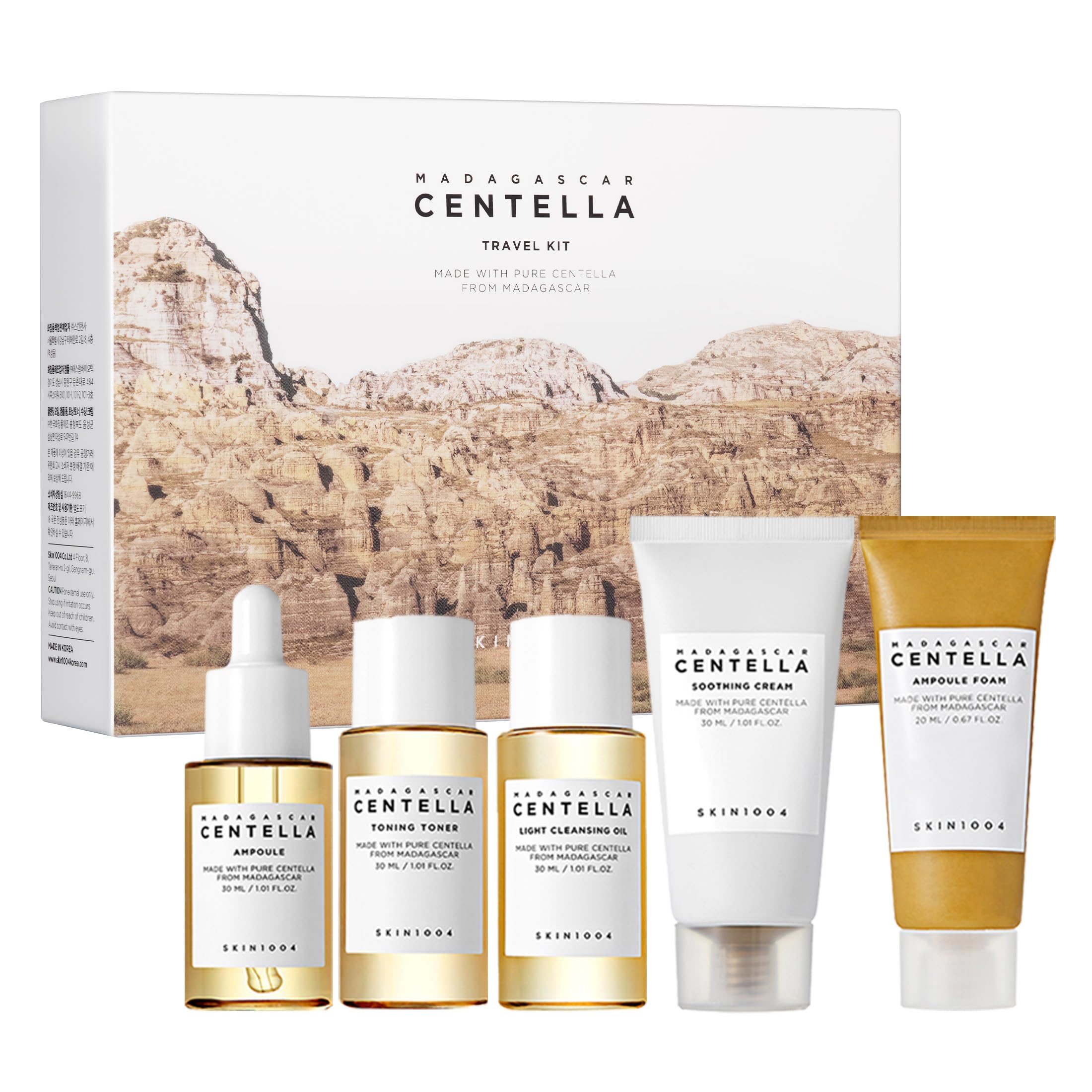 SKIN1004 Madagascar Centella Travel Kit (New ver.)