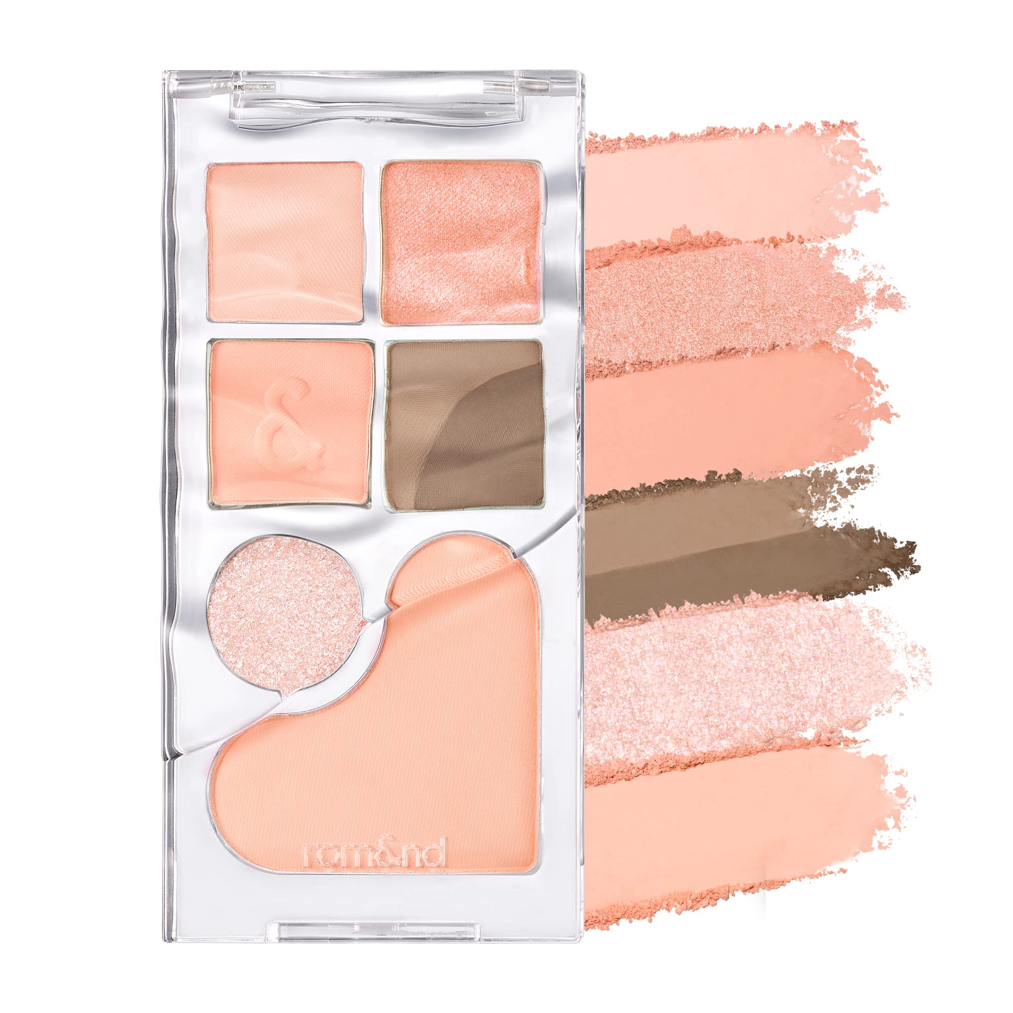 rom&nd BARE LAYER PALETTE 01 APRICOT MOOD 