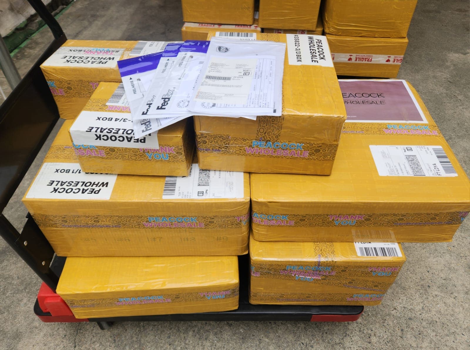 Warehouse shipping