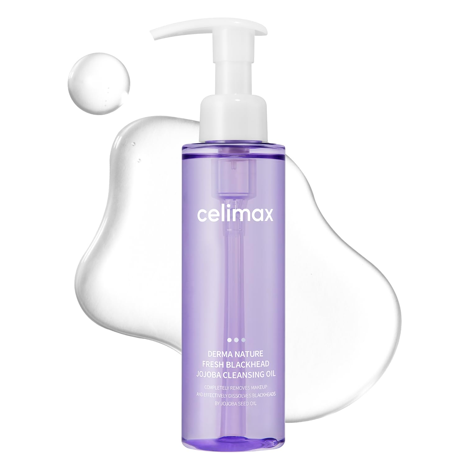 CELIMAX DERMA NATURE FRESH BLACKHEAD JOJOBA CLEANSING OIL 150ML