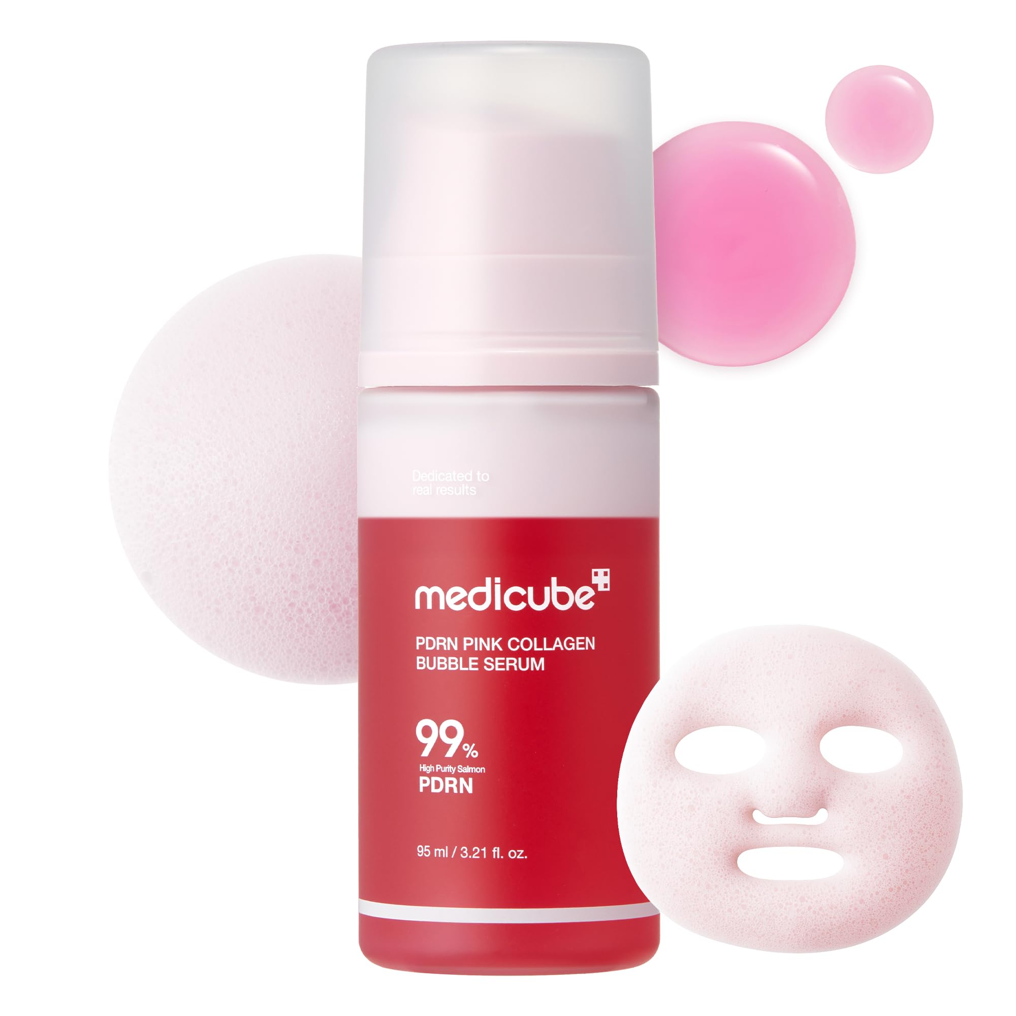 PDRN PINK COLLAGEN BUBBLE SERUM 95ml