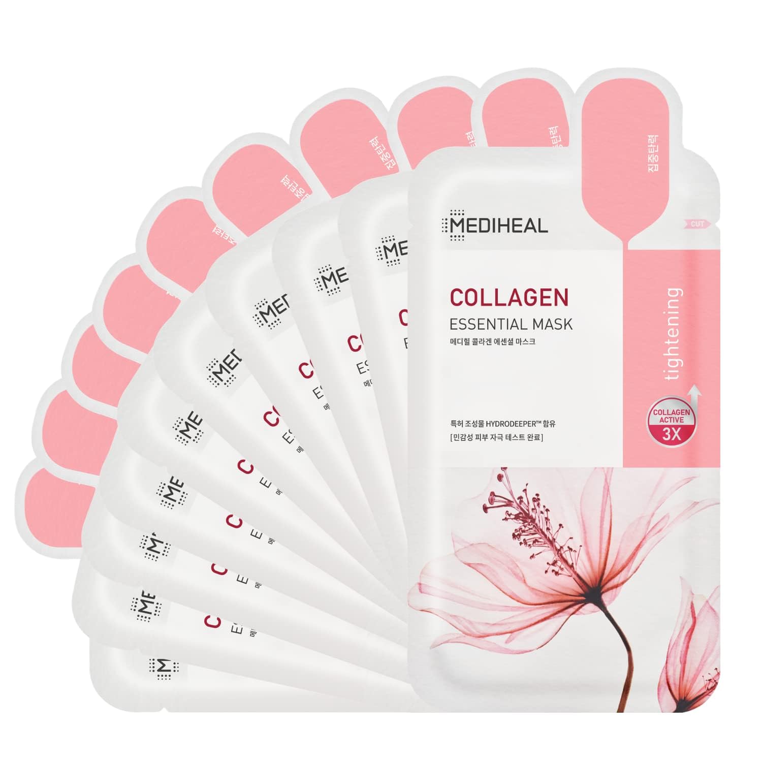 MEDIHEAL Collagen Essential Mask (Ver.2) ×10