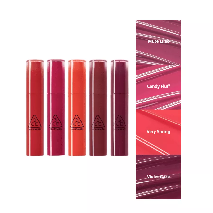 3CE Lazy Pop Lip Stain #Mute Litac