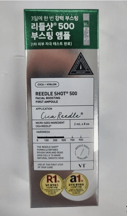 VT Reedle Shot 500 Facial Boosting First Ampoule