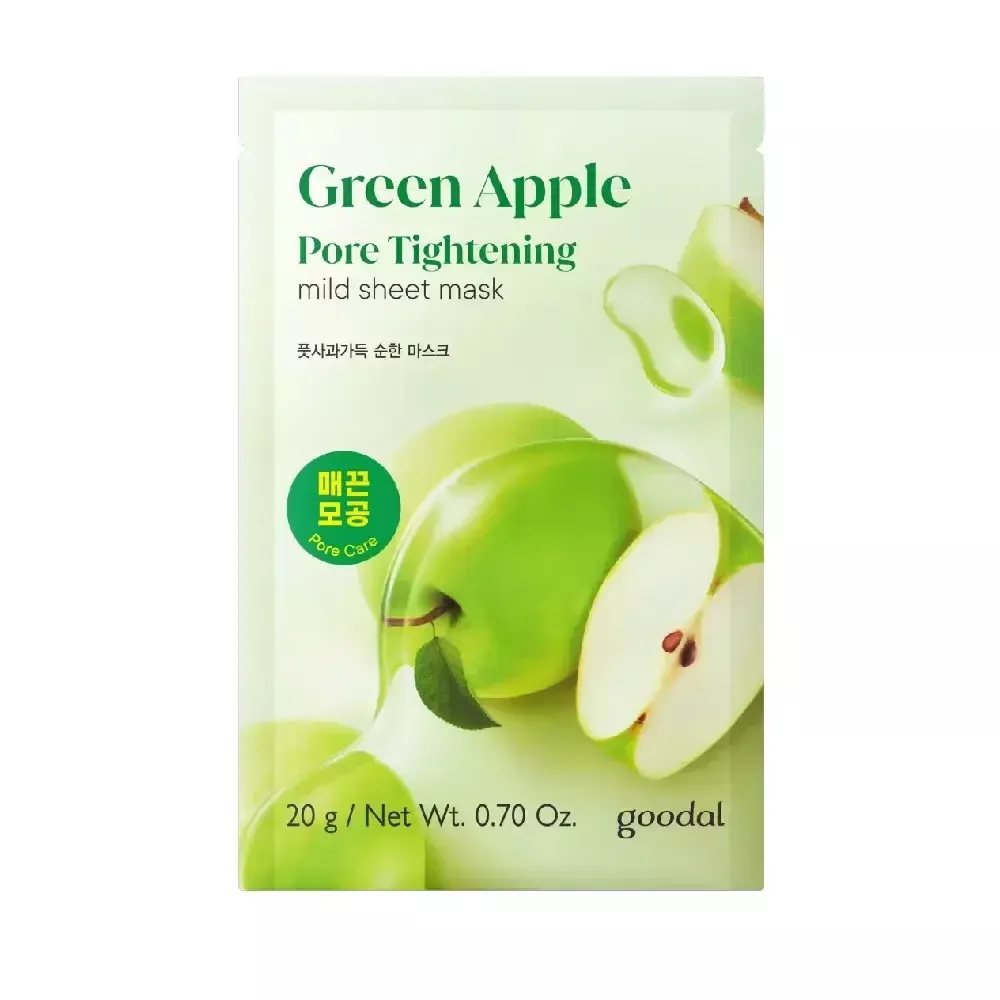 GOODAL GREEN APPLE PORE TIGHTENING MILD SHEET MASK