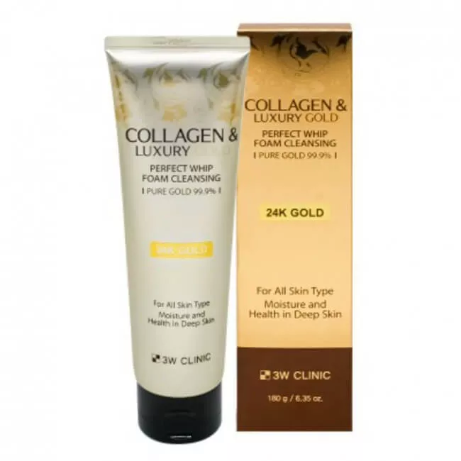 COLLAGEN & LUXURY GOLD PERFECT WHIP FOAM CLEANSING
