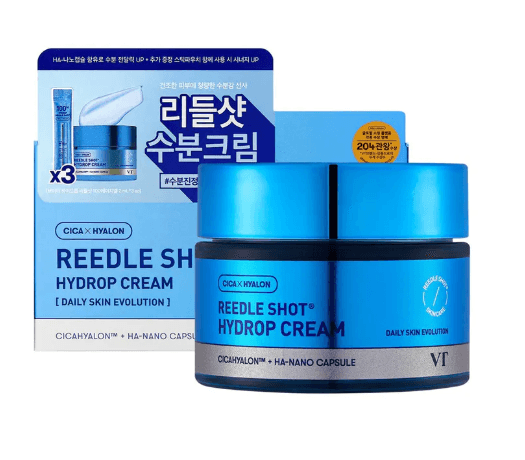 VT REEDLE SHOT HYDROP CREAM SET