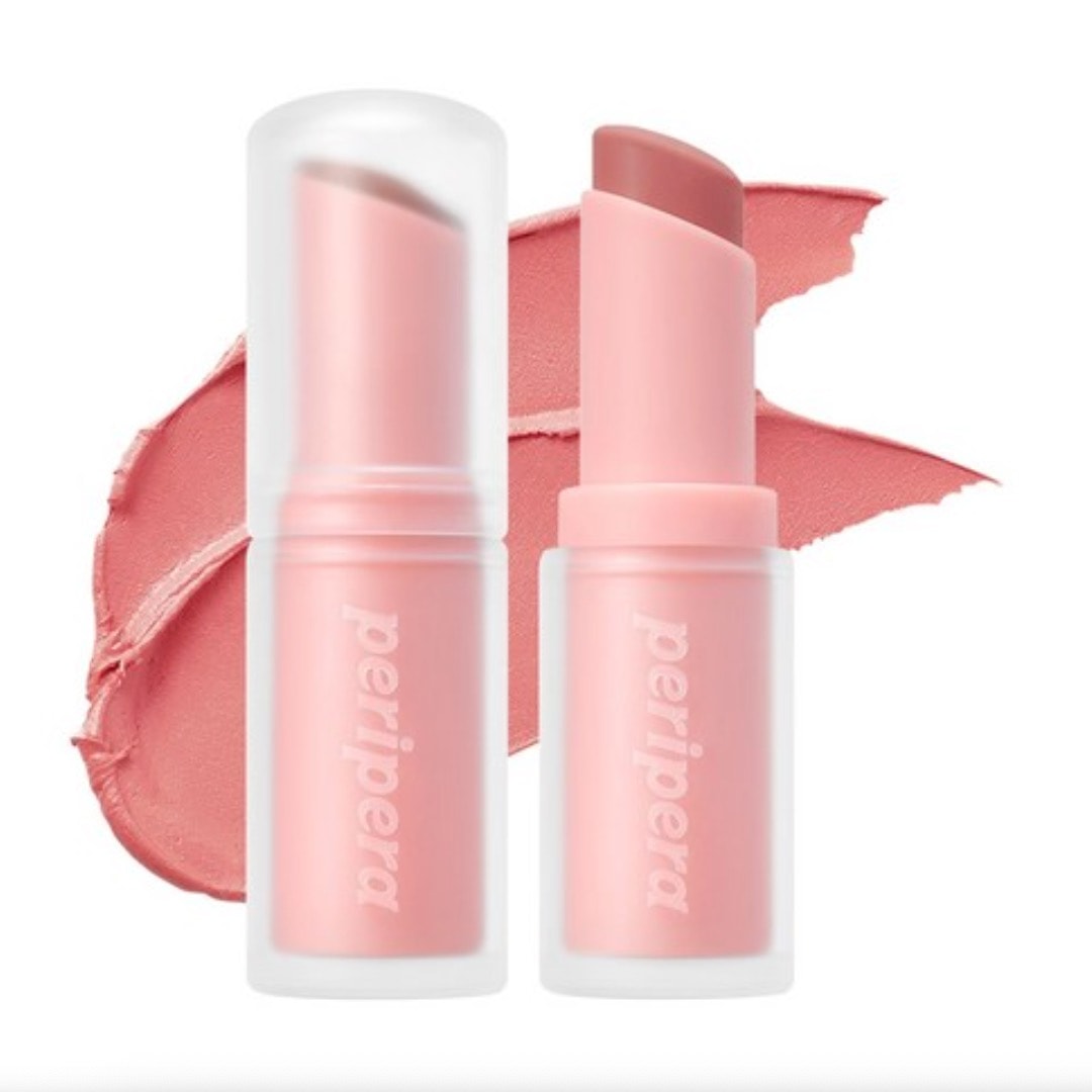 PERIPERA MOOD BLUR BALM STICK 005 ROSE BEBE