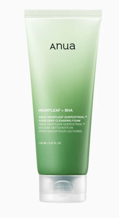 ANUA HEARTLEAF QUERCETINOL PORE DEEP CLEANSING FOAM 25ml_EU