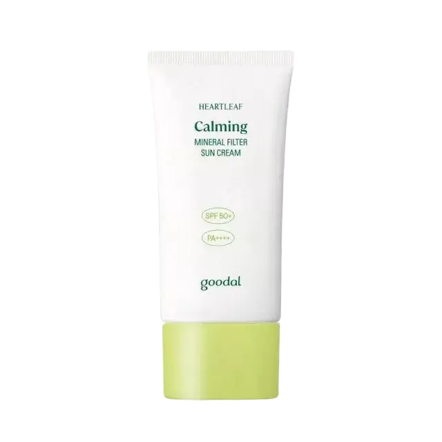 GOODAL HOUTTUYNIA CORDATA CALMING MINERAL FILTER SUN CREAM