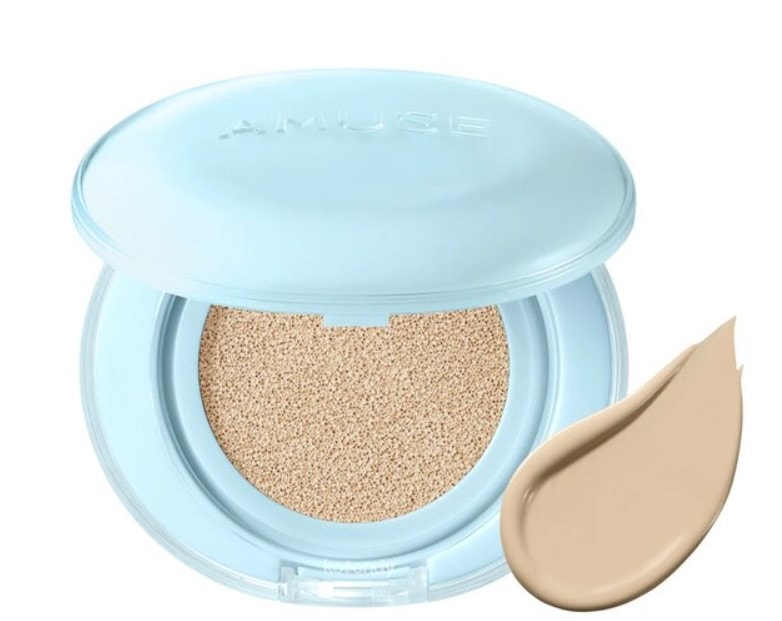 AMUSE AIRY PORE COVER CUSHION 03 HONEY