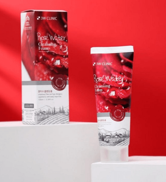 ROSE WATER CLEANSING FOAM