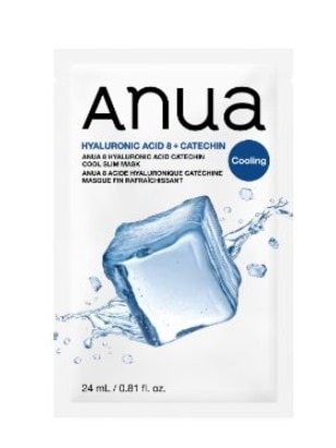 ANUA 8 HYALURONIC ACID CATECHIN COOL SLIM MASK