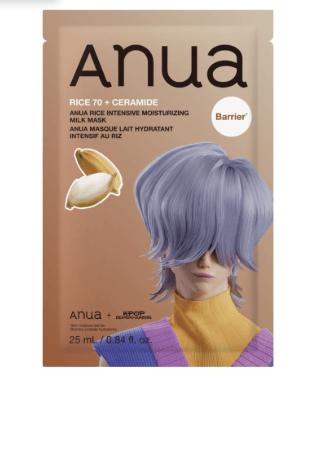 ANUA RICE 70 INTENSIVE MOISTURIZING MILK MASK