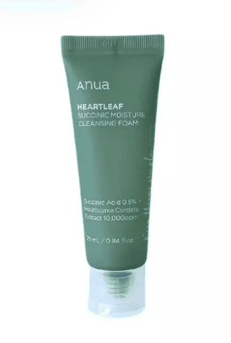 ANUA HEARTLEAF SUCCINIC CLEANSING FOAM 25ML