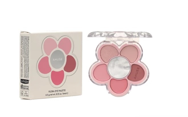 AMUSE FLORA EYE PALETTE 02 ROSE RINA